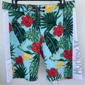 Hurley Hawaiian Board Shorts 32